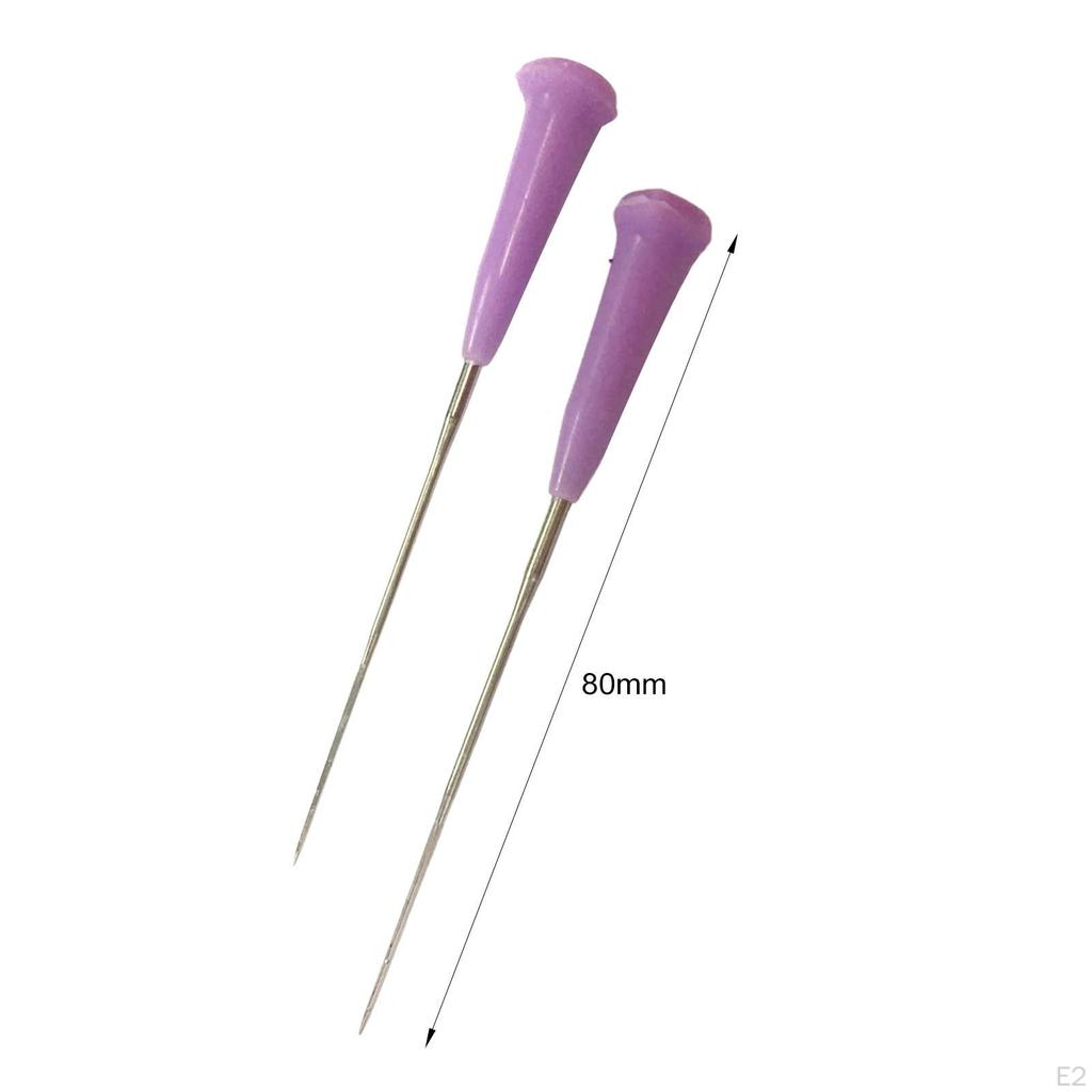 2 Pieces Wool Felting Pins Felt Poke Pin Craft 8cm Tools Punch for