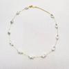 European-American Style Pearl Stainless Steel Necklace: Versatile Fashion Accessory