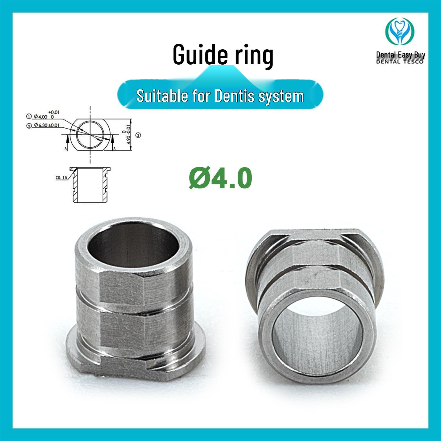 Универсальный набор: Металлическая посадочная втулка OneGuide и крепежный винт