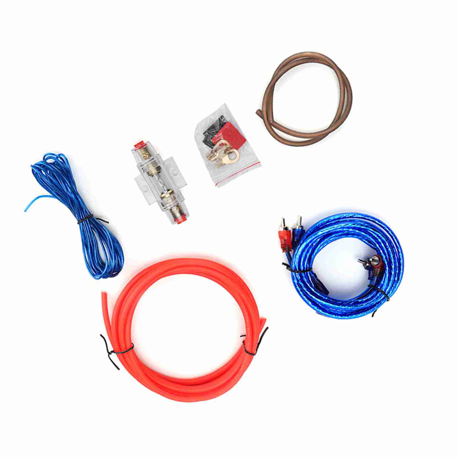 

Автомобильный усилитель мощности 10GA, сабвуфер, аудиодинамики, сменный комплект проводов из цинкового сплава