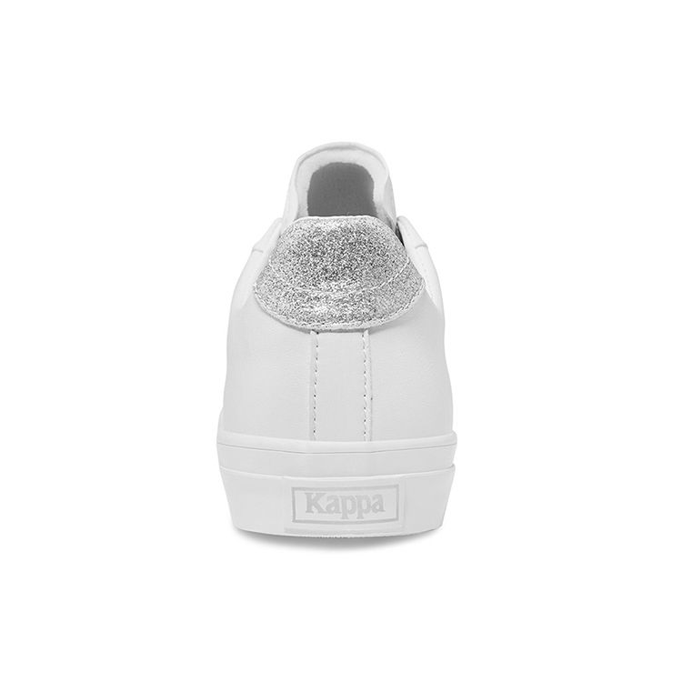 Kappa Slip-Resistant Durable Shock-Absorbing Low-Top Skate Shoes Women Sneakers White K0865CC09V-030