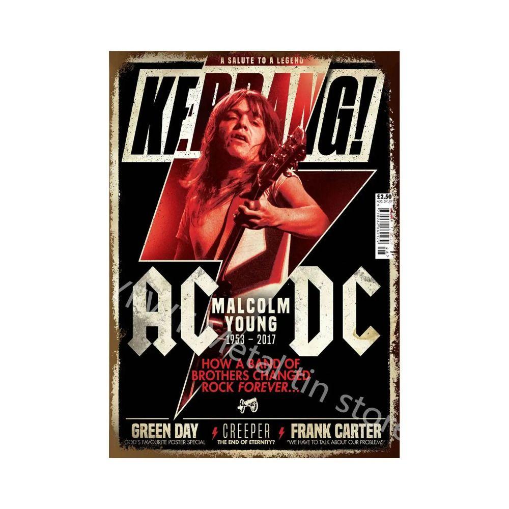 Segno Metallica Vintage per Band Rock, Decorazione per Bar di Casa, Garage, Club 20x30cm