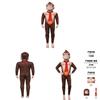Super Mario Bros Donkey Kong Cosplay Costume For Kids And Adults With Gorilla Head Mask For Halloween Party