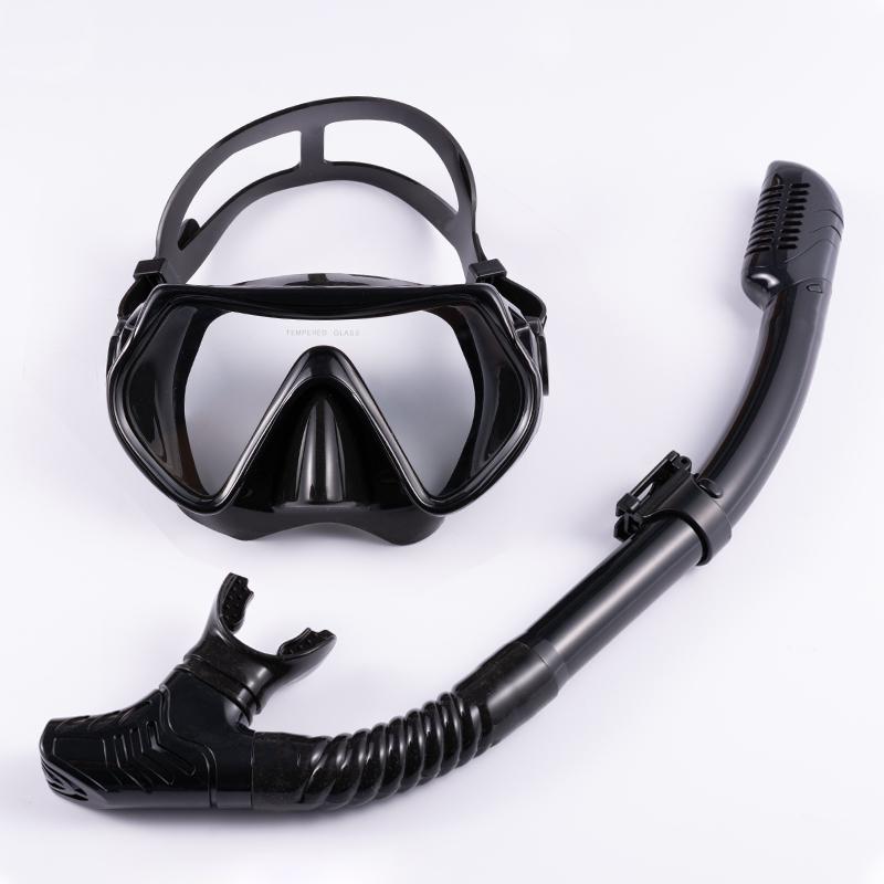 Sinodiving Adult Diving Masks Gear Freediving Goggles Spearfishing Glasses Snorkeling Dive Equipment Set