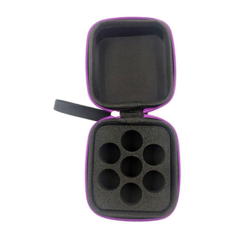 7 Slots Insulin Vial Storage Case Waterproof Essential Oil Carrying Case  Perfume