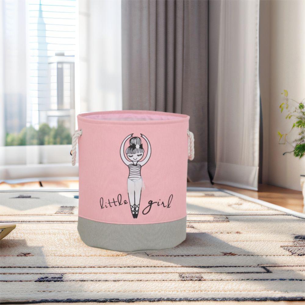 Cartoon Laundry Hamper Space Saving Toy Basket Washing Organizer Foldable Basket  Sundries Storage