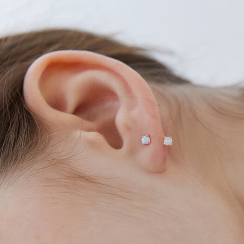 Tatiana (925 Silver) Moissanite Ear Jacket Earrings DE0004