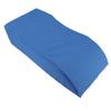 Leg Elevation Pillow S Shape Foam Elevated Leg Pillow for Rolling Over Discomfort Relief Blue