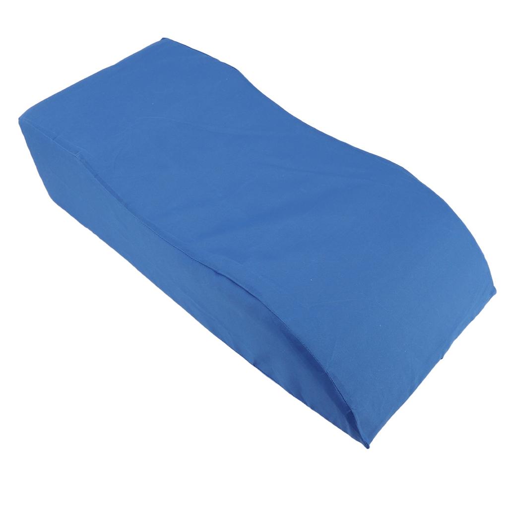 Leg Elevation Pillow S Shape Foam Elevated Leg Pillow for Rolling Over Discomfort Relief Blue