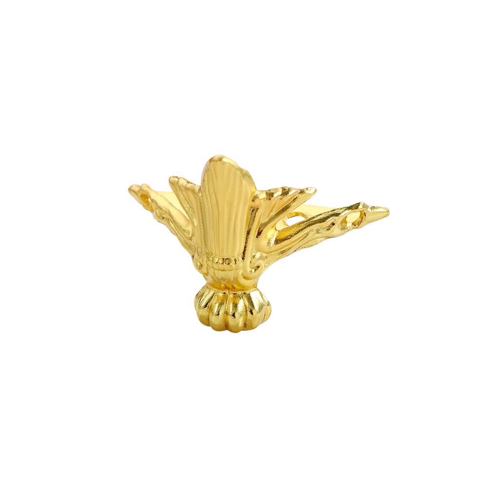 

Golden Durable Hardware Wood Case Furniture Part Protector Furniture Leg Corner Feet Leg Corner Bracket золотой