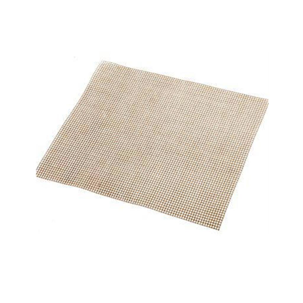 Antihaft Hitzebeständige BBQ Gittermatte Grillnetz Wiederverwendbar Leicht zu Reinigen Kochmatten Backgrill Zubehör