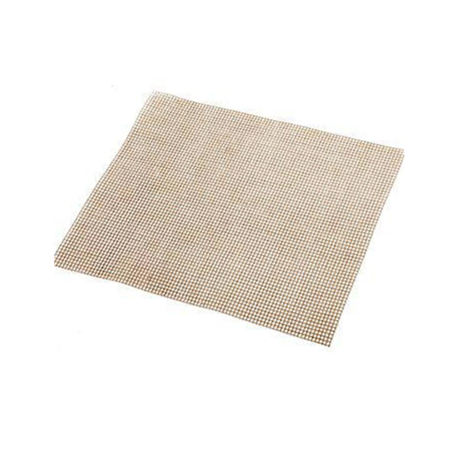 

Антипригарная термостойкая сетка для барбекю, многоразовая, легко моющаяся, кулинарные коврики, аксессуары для гриля для выпечки 30x40cm коричневый