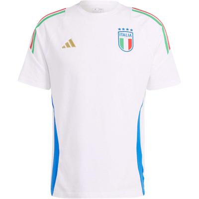 adidas Tiro 24 Italy Tiro 24 Cotton Casual Sports Crew Neck Short Sleeve T-Shirt Men Tops White IQ2175