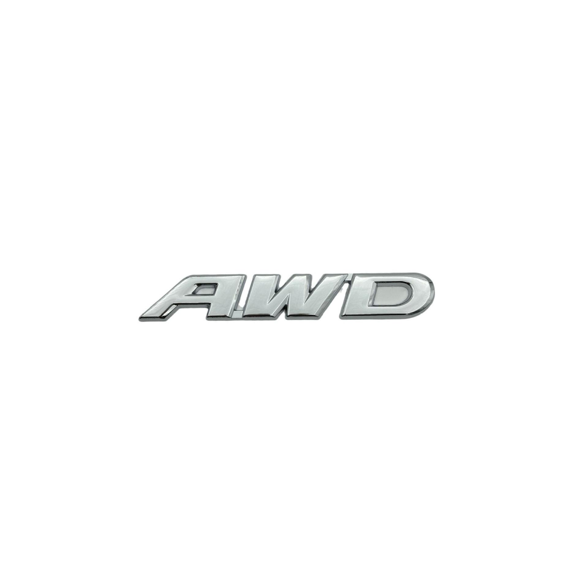

Compact AWD 4WD Metal Sticker for Honda CR-V/Crosstourer/Vezel/XRV Rear Trunk
