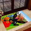 Bing And Friends In Garden Themed Anti-Slip Rugs - Polyester Home Decor, Suitable for Bedrooms, Living Rooms, Doorways, Studios, and Decorations