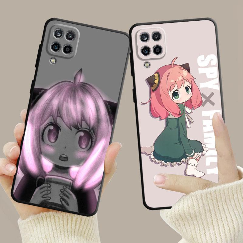 Spy X Family Anya Bright Hair Loid Yor Phone Case For Samsung Galaxy A70 A70s A50 A30s A04s A20s A20e A02 A02s A03 A42 M31 M13