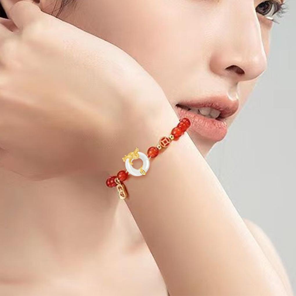 Dragon Bracelet Embrace Power Of Chinese New Year Luck Thoughtful Gift Alloy New Chinese Dragon Bracelet For Women, Type 3