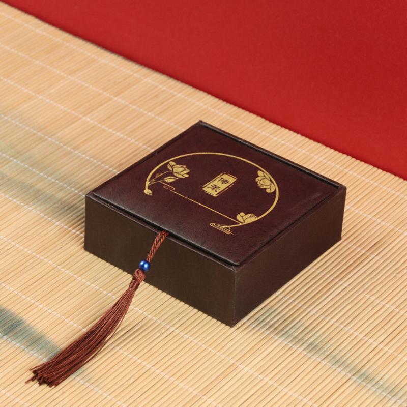 Vintage Tassel Jewelry Box Necklace Jade Bangle Bracelet Pendant Storage Display Box Chinese Style Jewelry Packaging Box