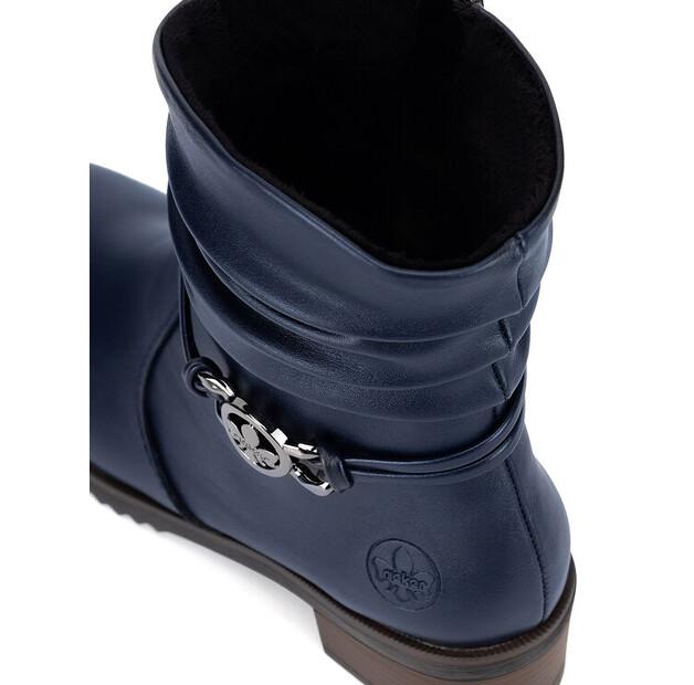 Rieker Y0572-14 Ankle Boots, Blue