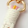 Hand Woven Colored Flowers Decorative Key Chain DIY For Mobile Phone Bags Keys Pendants Gift Accessories