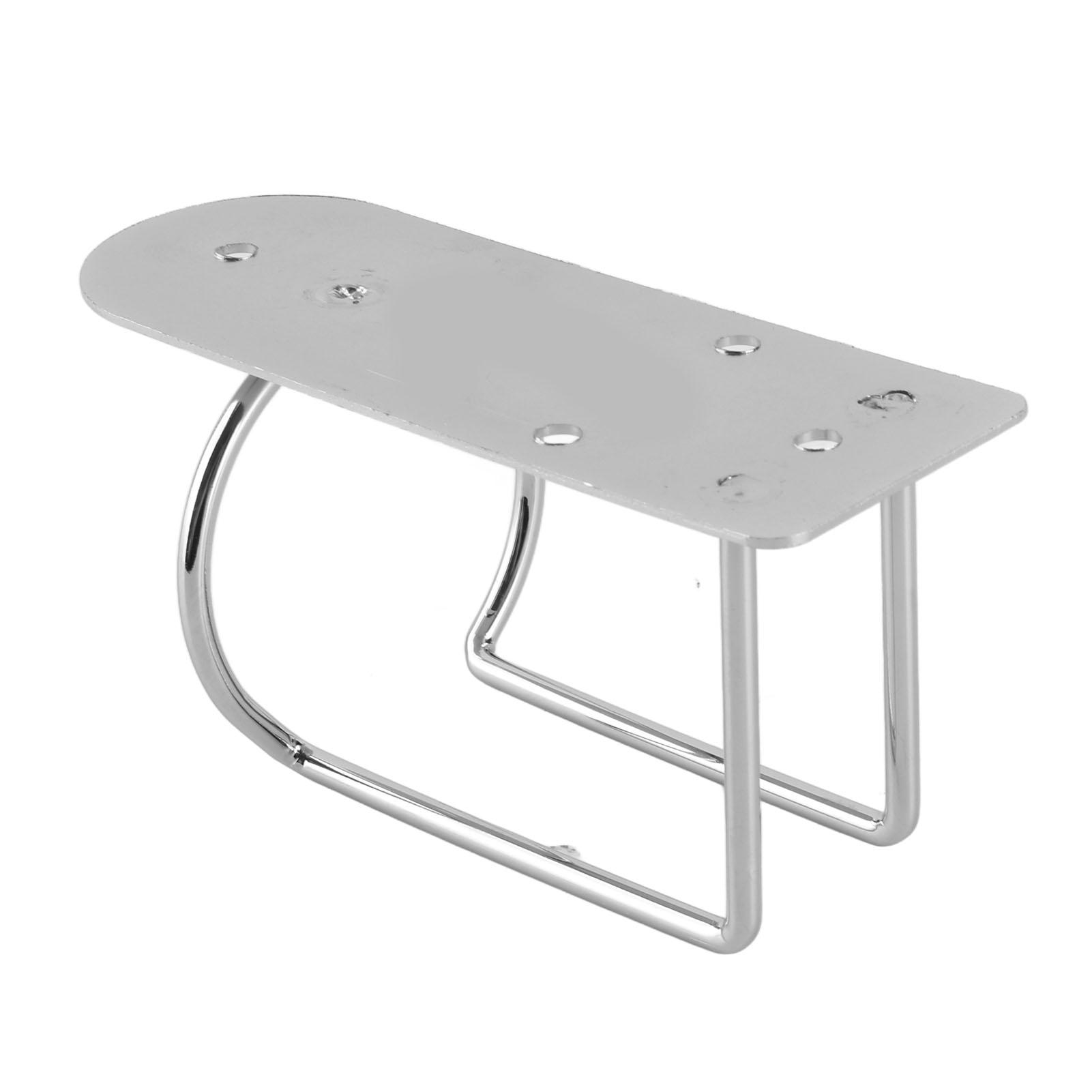 

Electric Clippers Holder Stainless Steel Wall Mounted Hair Trimmer Storage Organize Rack Silver