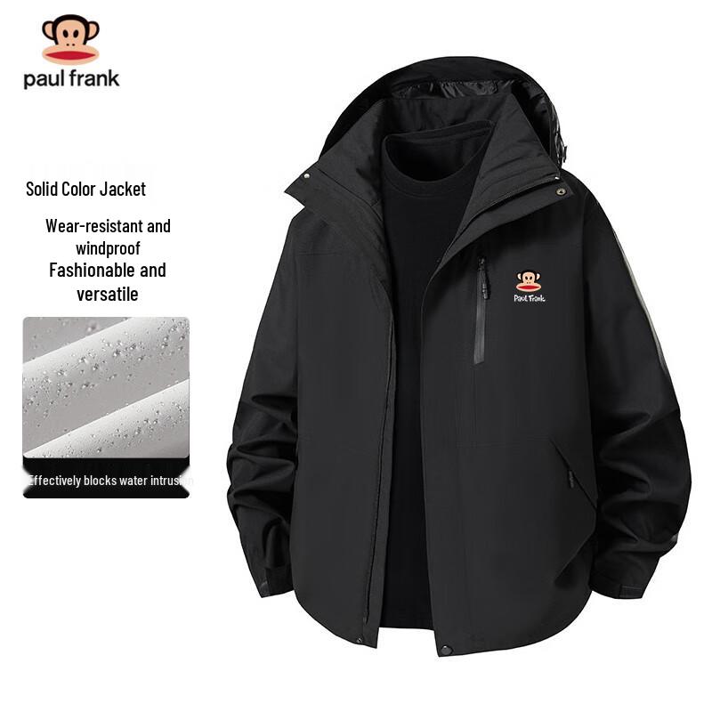 

Paul Frank Men s Outdoor Hooded Windbreaker Jacket XL