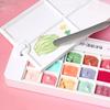 Gel para Golpear Uñas 18 Colores Gradiente Sólido Pintura de Manicura Gel Paleta de Pintura para Uñas para Mujeres Niñas Profesionales Salón en Casa