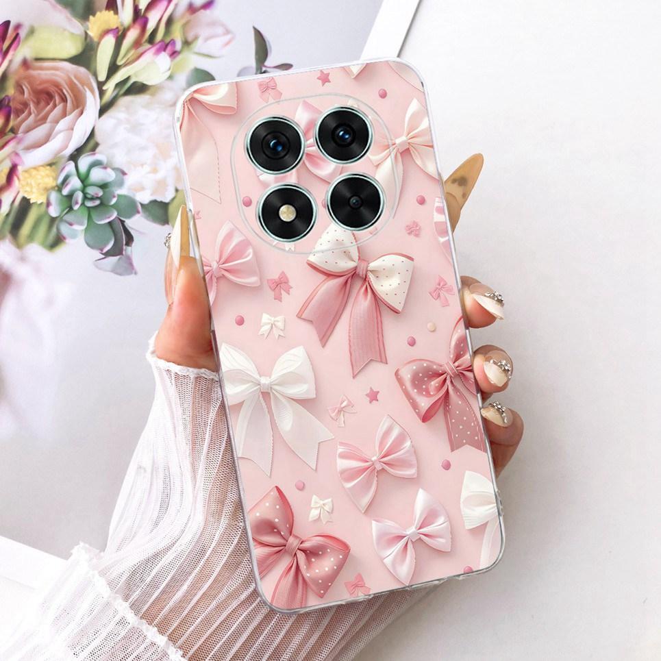 Soft Clear Casing For Xiaomi Redmi Note 14 Pro 4G 5G Note 14s 14 Europe Phone Case Cartoon Cat Dragon Flower Butterfly Cover