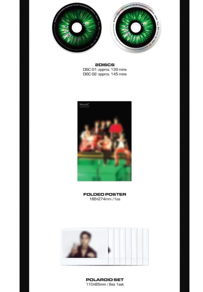 [USED] StrayKids [MANIAC] in SEOUL Blu-ray