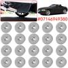20pcs Heat Shield Nut Silver Round Bottom Plate for BMW 1 3 5 6 7 8 Series X1X2X3X5X6X7 MINI Land Rover Transmission Chassis