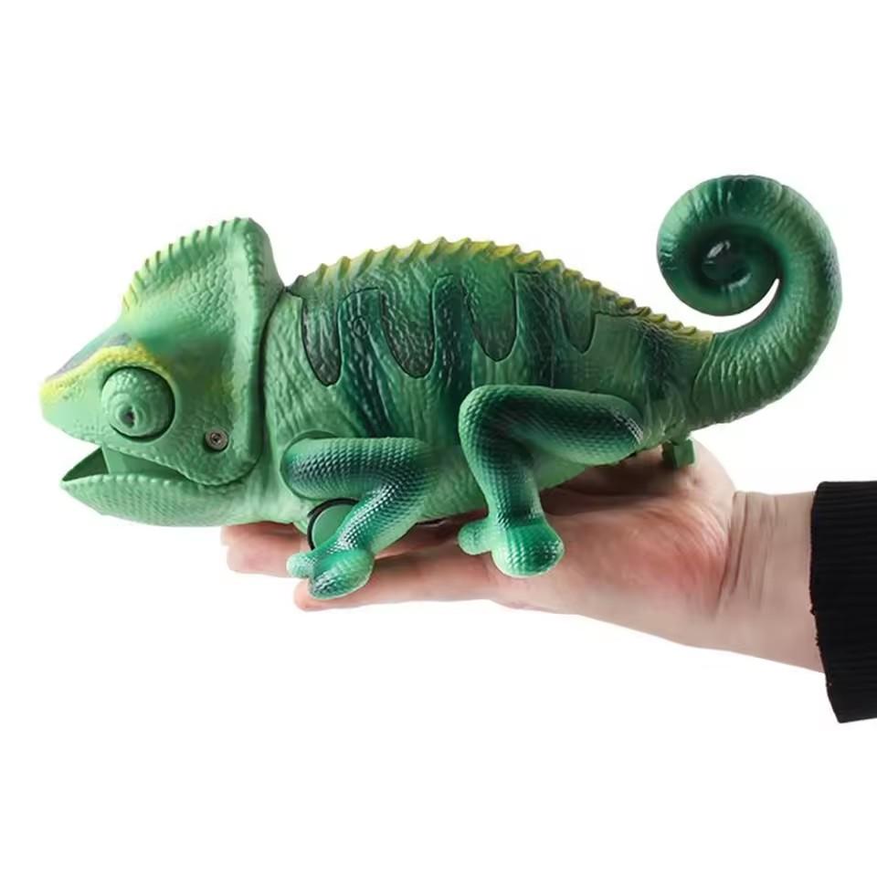 RC Animals Toys Chameleon Lizard Intelligent Dinosaur Toy Remote Control Toy Electronic Model Reptile Robot for Kid Gifts
