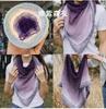 300g/pcs Colorful Pure Cotton Cake Gradient Cotton Rainbow DIY Scarf Shawl Skirt Wool Yarn Crochet