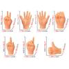 7 Pcs Tiny Finger Hands, Funny Mini Hands Puppets, Miniature Small Hands, Realistic Design Mini Hand, Pet Cat Toys, Gag Performance Party Favors