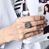 2026 Retro Style Tree of Life Ring Ring Men's Domineering Oversized Wrench Personalized Hand Jewelry
