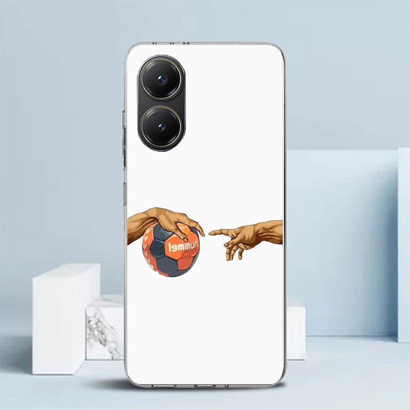 

Handball Sport Soft Cover for Xiaomi Poco F7 Ultra X7 X6 X5 Pro M7 Phone Case Redmi 15 15C 13 13C 12 12C 10 10C Print Shell Poco Xiaomi Poco F7 Pro