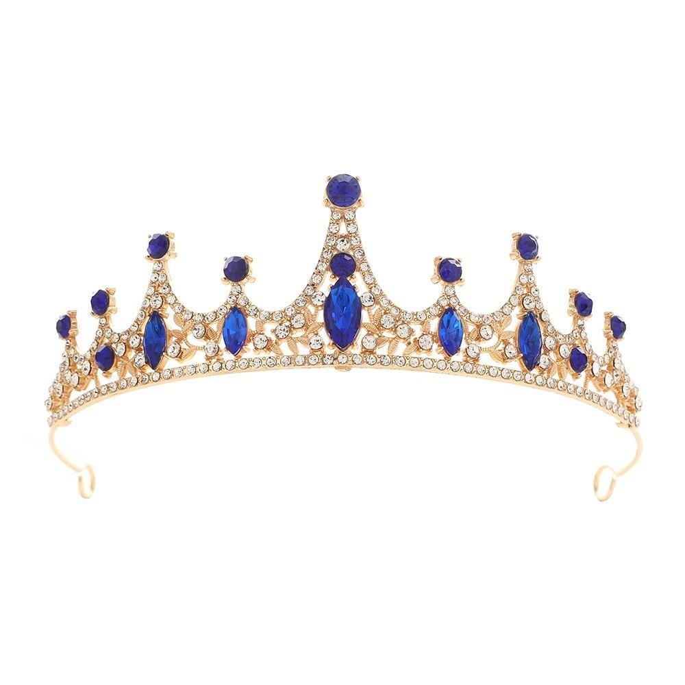 Photography Props Crystal Tiaras Rhinestone Bride's Crown Prom Dress Headband Hair Accessories