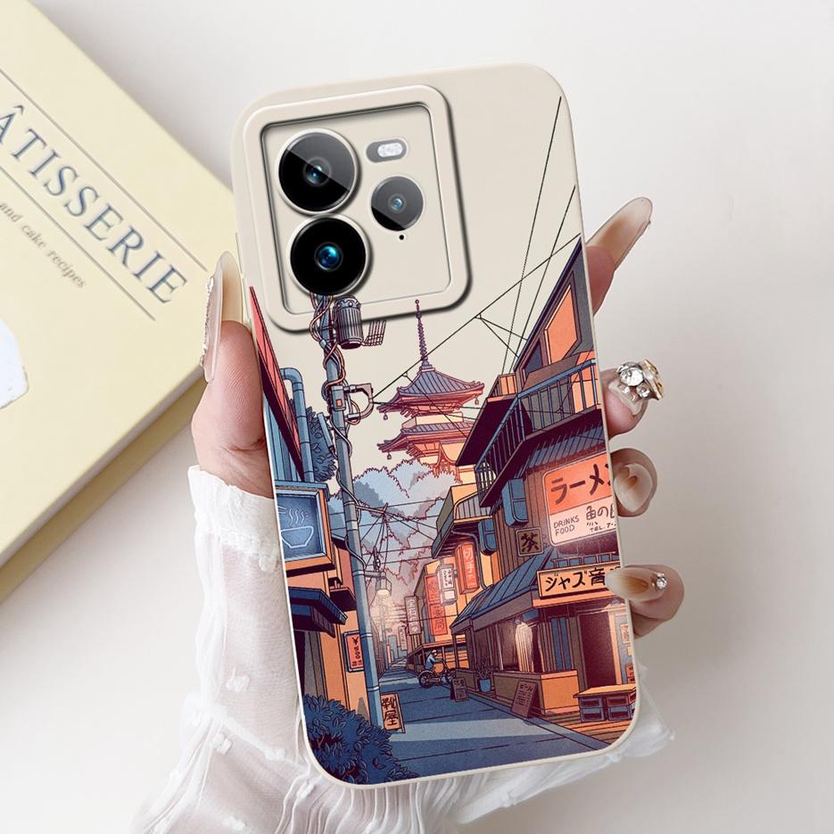 For Realme GT7 Pro 5G Case RMX5010 Cute Fashion Cartoon Cover Soft TPU Phone Case For Realme GT 7 GT7 T GT7T 5G Back Cover Coque
