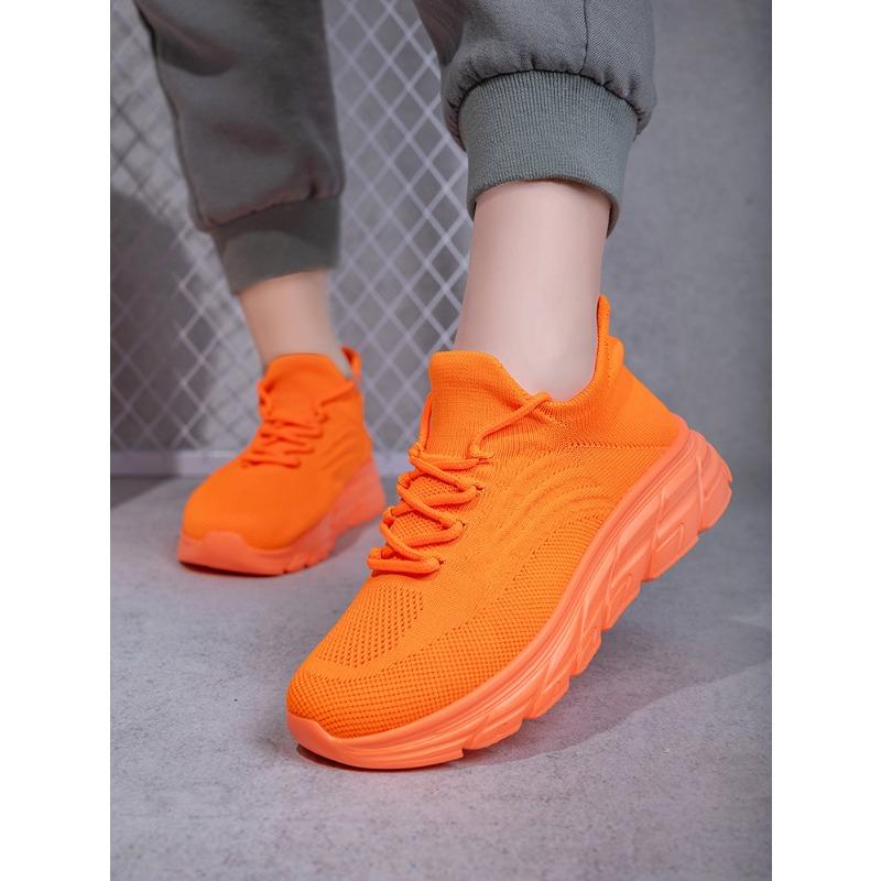 Men`S Gray Running Shoes - Breathable