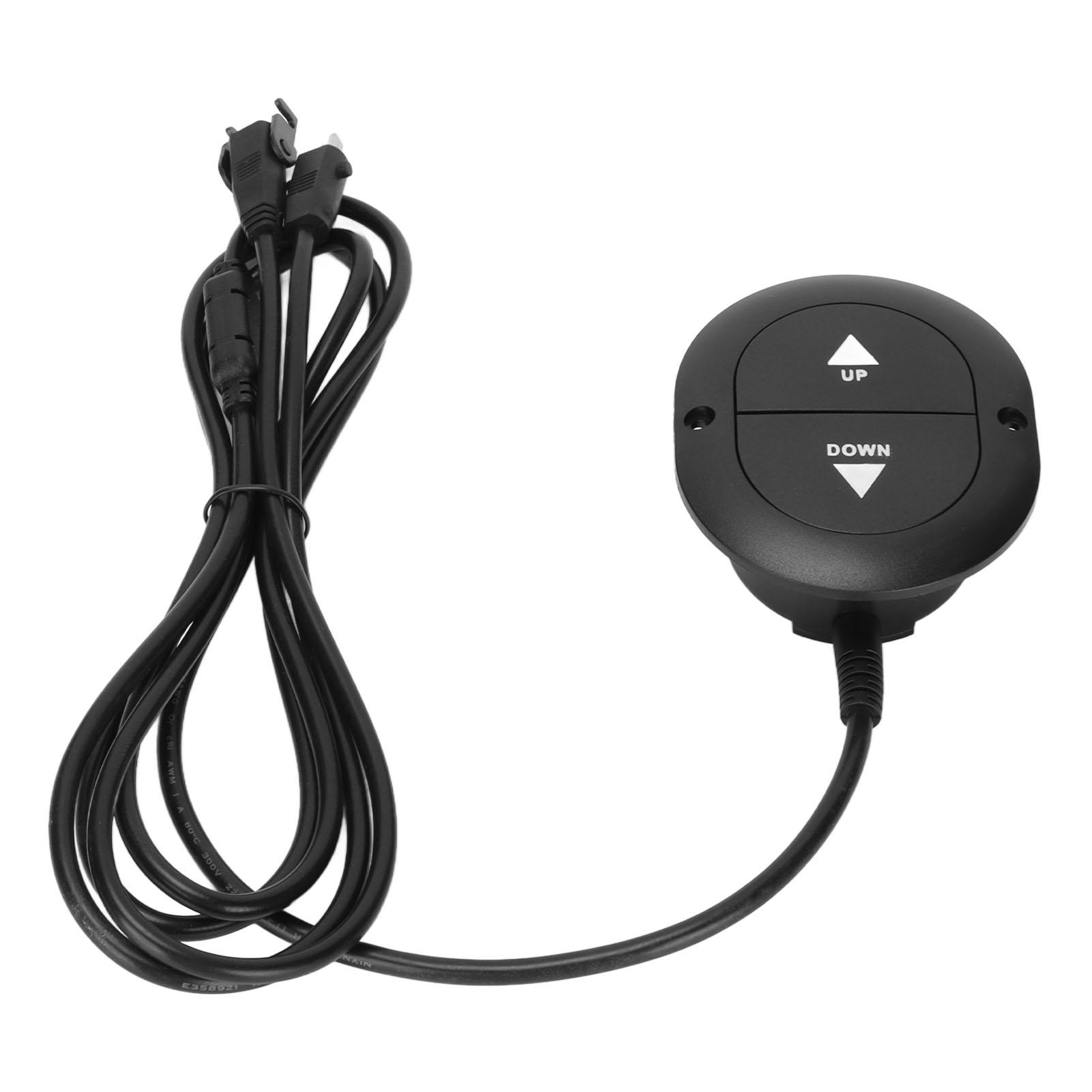 

Power Recliner Switch Massage Chair Handle Lifter Electric Chair Control with 2 Buttons 12‑32V