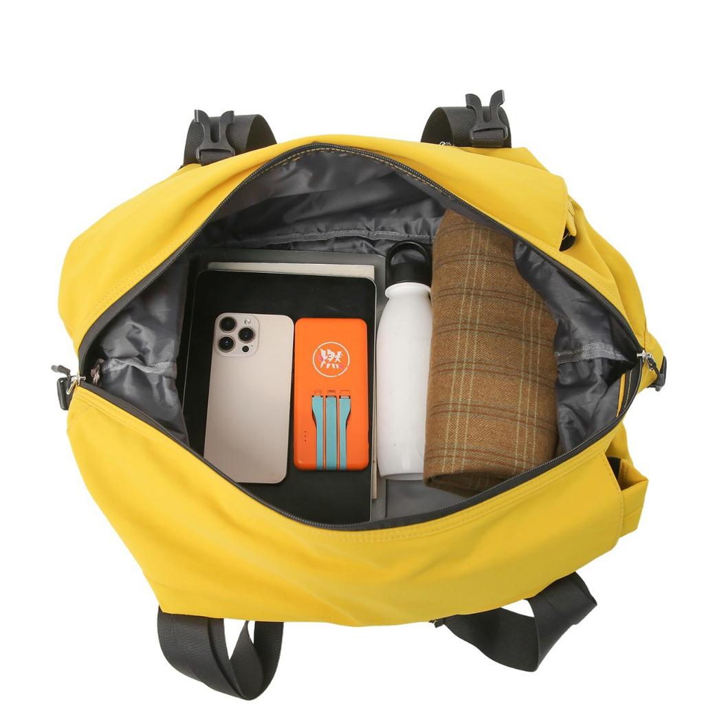 Schoolbag Casual Short-distance Travel Bag Women's Handbag Men's Shoulder and Shoulder Multifunctional Wet and Dry Separation Fitness Bag Sports 