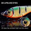 68mm 9g Small Jerk Bait Wobblers Fishing Lure for Pike Sinking VIB Lures Ice Fishing Tackle Lure Hard Jerkbait Crankbait