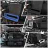 For Ford Focus MK4 Air Inlet Tuyere Intake Duct Hatchback 4D Sedan 5D Tuning Car Parts Accessories 2019 2020 2021 Black+White