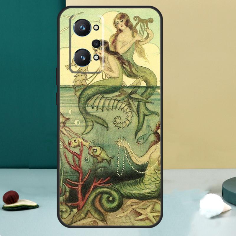Starfish Seahorse Pattern For Realme GT 7 Pro GT 5 6 6T C67 C61 C55 C53 C51 C21Y C25S C75 10 11 12 13 14 Pro Plus Case