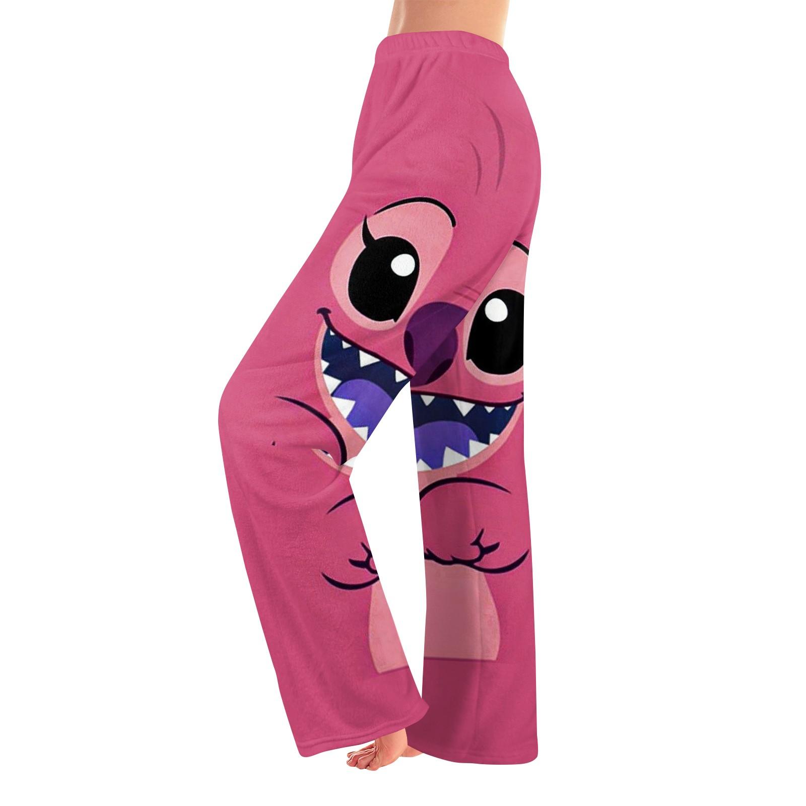 

Women s Fashionable Loose Waistband Funny Casual Printed Casual Sports Pants Casual Pants L кавун червоний колір