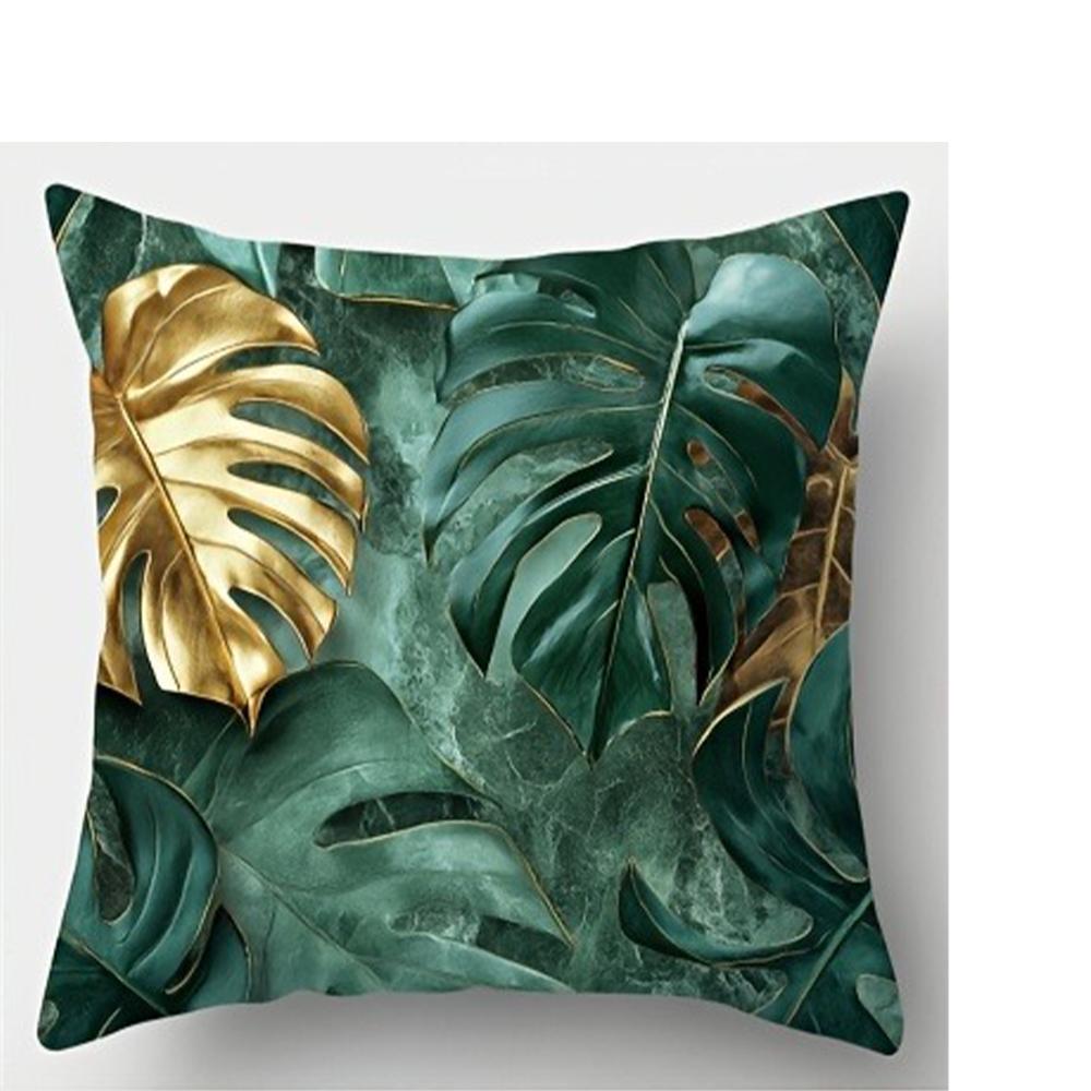 Tropical Monstera Leaf Opulent PillowcasesLiving room sofa cushion cover, soft and comfortable, bedroom room decoration