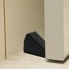 Heavy Duty Door Stopper Height Adjustable Spring Loaded Wedge Door Rear Retainer Non-Slip Door Stop For Home Office