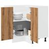 VidaXL Kitchen Cabinet "Lyon" Artisan Oak 75.5 X 75.5 X 81.5 Cm Engineered Wood 856096
