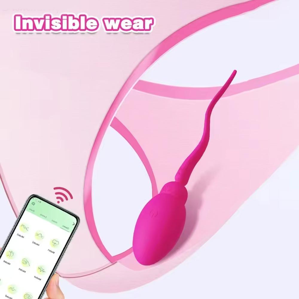 Tadpole Vibrator Female Vibrator G Spot Clitoral Stimulator Vagina Massager APP Wireless Control Dildo Vibrator Adult Sex Toys