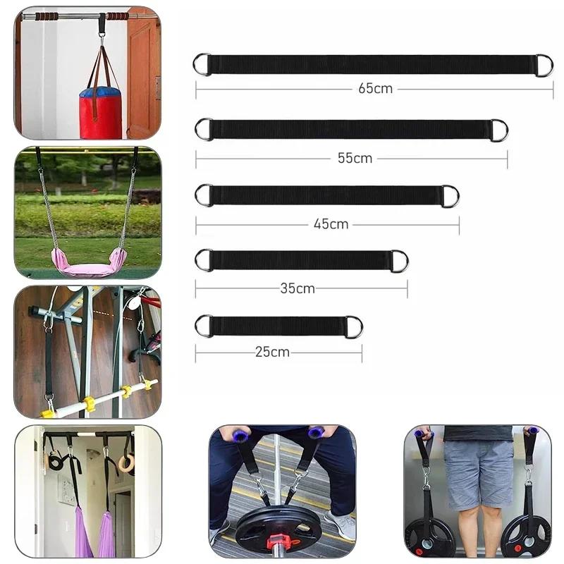 1 Stück Outdoor Schaukelgurt 200 kg Schwerlast Hakenring Aufhängegurt Verbindungsband für Hängematte Boxsack Schaukel Reckstange