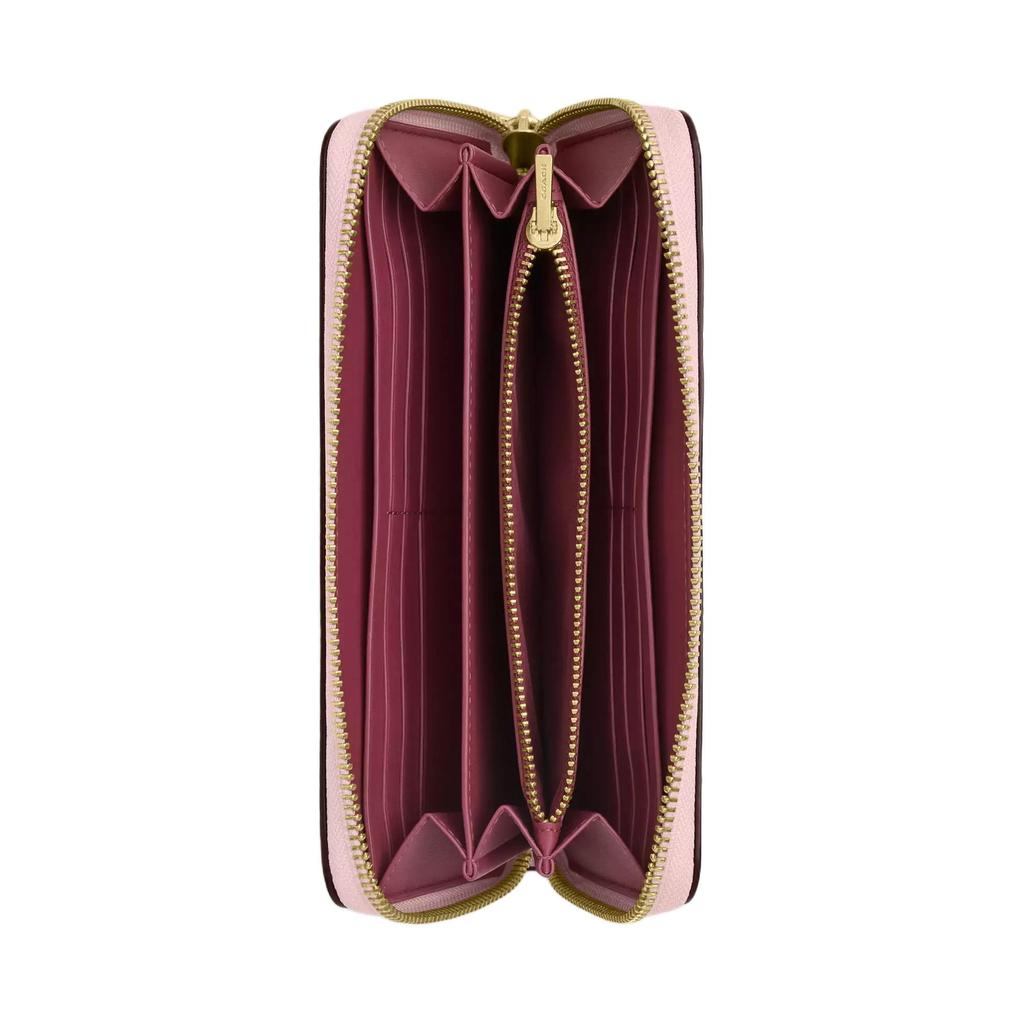 New COACH Leather Wallet Small Women's Pink CW778-IMPO